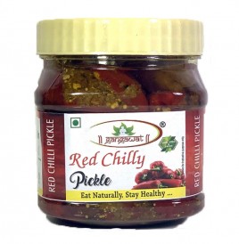 Gangawat Red Chilly Pickle   Plastic Jar  500 grams